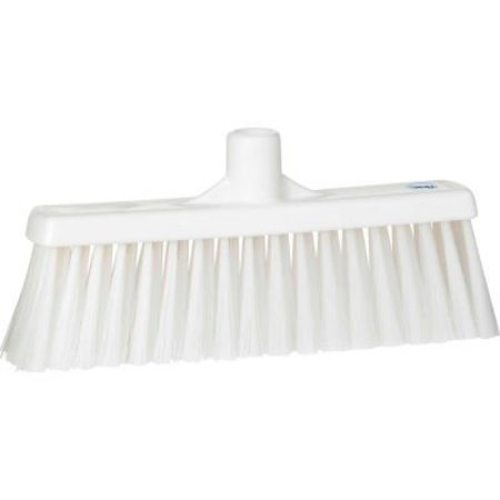 REMCO Vikan 12in Upright Broom- Medium, White 31665